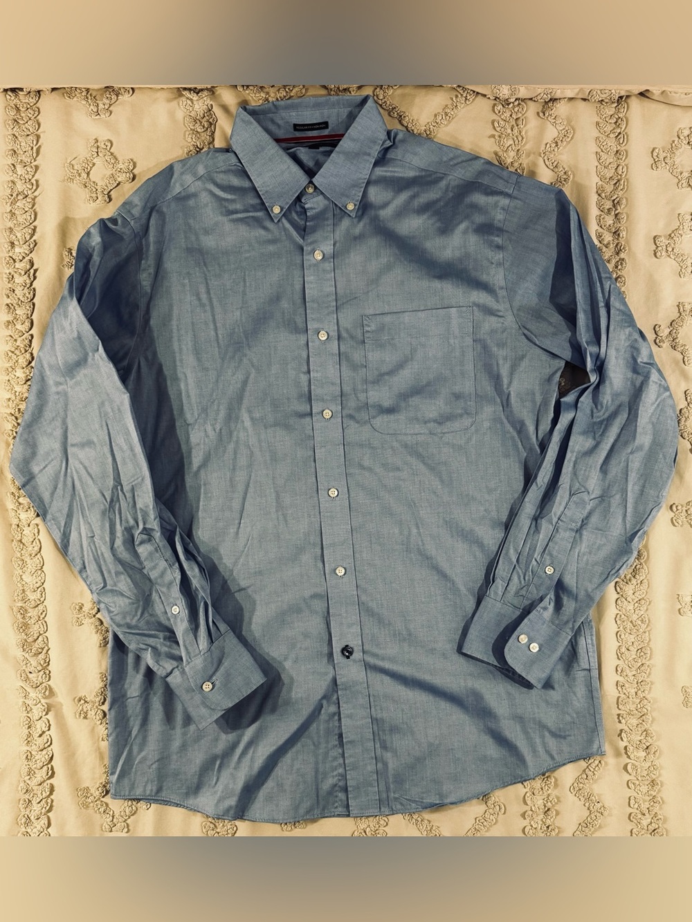 Tommy Hilfiger Light Blue Dress Button-Down Shirt